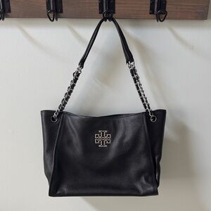 Tory Burch Black Chain Strap Shoulder Bag